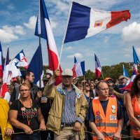 Prosvjedi protiv covid potvrda u Francuskoj