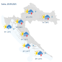 Prognoza 20.9.
