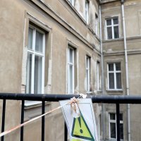 Zapušteno dvorište zgrade Hrvatskog sabora