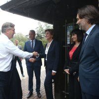 Andrej Plenković i Martina Dalić