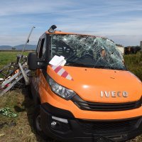 Jastrebarsko: Prometna nesreća u kojoj je kamion naletio na vozilo HAC-a