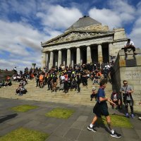 Prosvjed u Melbournu