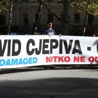 Zagreb: Prosvjed zdravstvenih djelatnika