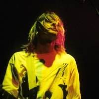 Kurt Cobain na koncertu Nirvane 1991. u Londonu