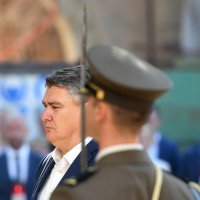 Predsjednik Milanović na svečanosti obilježavanja 30. godina oslobođenja Varaždina