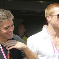 George Clooney i Brad Pitt