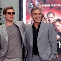 George Clooney i Brad Pitt