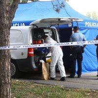 Policijski očevid na Trnju