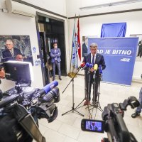 Andrej Plenković nakon sjednice Predsjedništva HDZ-a