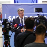 Andrej Plenković nakon sjednice Predsjedništva HDZ-a