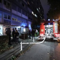 Požar u stambenoj zgradi u Zapruđu