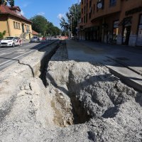 Radovi na izmještanju magistralnog cjevovoda 2020.