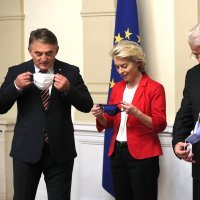 Željko Komšić, Ursula von der Leyen, Šefik Džaferović i Milorad Dodik