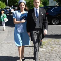 Cleopatra von Adelsheim sa suprugom princom Franzom Albrechtom od Oettingen-Spielberga