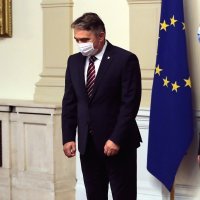 Ursula von der Leyen s članovima predsjedništva BiH - Željkom Komšićem i Šefikom Džaferovićem