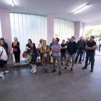 Split: Ispred KBC Split održan prosvjed podrške zdravstvenim radnicima