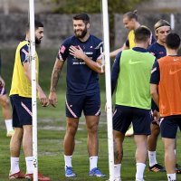 Trening hrvatske nogometne reprezentacije