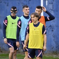 Trening hrvatske nogometne reprezentacije