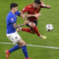 Italija - Španjolska, nogomet, Liga nacija, polufinale, 6.10.2021.