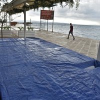 Splitske plaže po kišnom vremenu