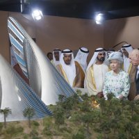 Kraljica Elizabeta i Mohammed bin Rashid Al Maktoum