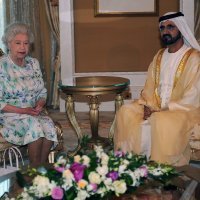 Kraljica Elizabeta i Mohammed bin Rashid Al Maktoum