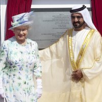 Kraljica Elizabeta i Mohammed bin Rashid Al Maktoum