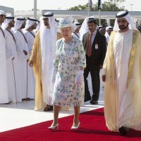 Kraljica Elizabeta i Mohammed bin Rashid Al Maktoum