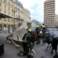 Olujna bura u Rijeci