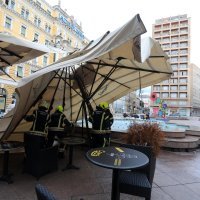 Olujna bura u Rijeci