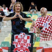 Cipar - Hrvatska, navijači na tribinama