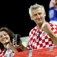 Cipar - Hrvatska, navijači na tribinama