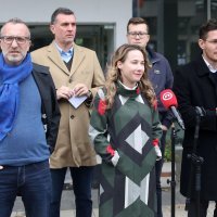 Članovi MOST-a održali konferenciju "Građani ne smiju biti taoci kaosa u Zagrebačkom holdingu"