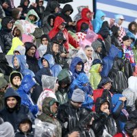 Navijači na utakmici Hrvatska - Slovačka