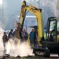 Pukla cijev vrelovoda na Horvaćanskoj cesti