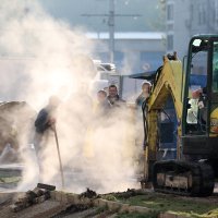 Pukla cijev vrelovoda na Horvaćanskoj cesti