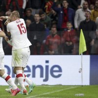 Albanija - Poljska, neredi na stadionu