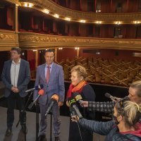 Gradonačelnik Neven Bosilj i intendantica HNK Jasna Jakovljević