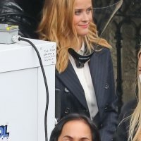 Jennifer Aniston i Reese Witherspoon na snimanju serije The Morning Show