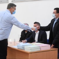 Andrej Plenković je glasovao na izborima u HDZ-u