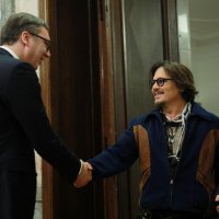 Susret Johnnyja Deppa i Aleksandra Vučića