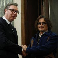 Susret Johnnyja Deppa i Aleksandra Vučića