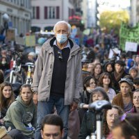 Prosvjed "Fridays for Future" ("Petkom za budućnost") u Švicarskoj