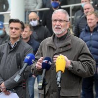 Prosvjed Hrvatskog strukovnog sindikata kontrolora letenja