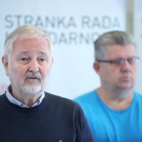 Konferencija za medije Stranke rada i solidarnosti o dugu Grada Zagreba
