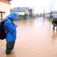 Sarajevo: Izlijevanje rijeke Bosne i Željeznice iz korita na lokalitetu općine Ilidža
