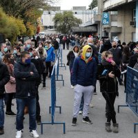 Velike gužve za cijepljenje na Zagrebačkom Velesajmu