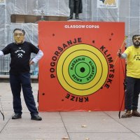 Zelena akcija, performans u Zagrebu