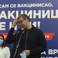 Aleksandar Vučić primio treću dozu
