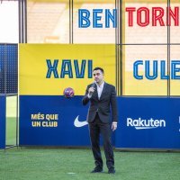 Novi trener Barcelone Xavi predstavljen na Nou Campu, 8.11.2021.